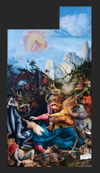 Tentation de saint Antoine - Matthias Grünewald - Alpha Reproduction