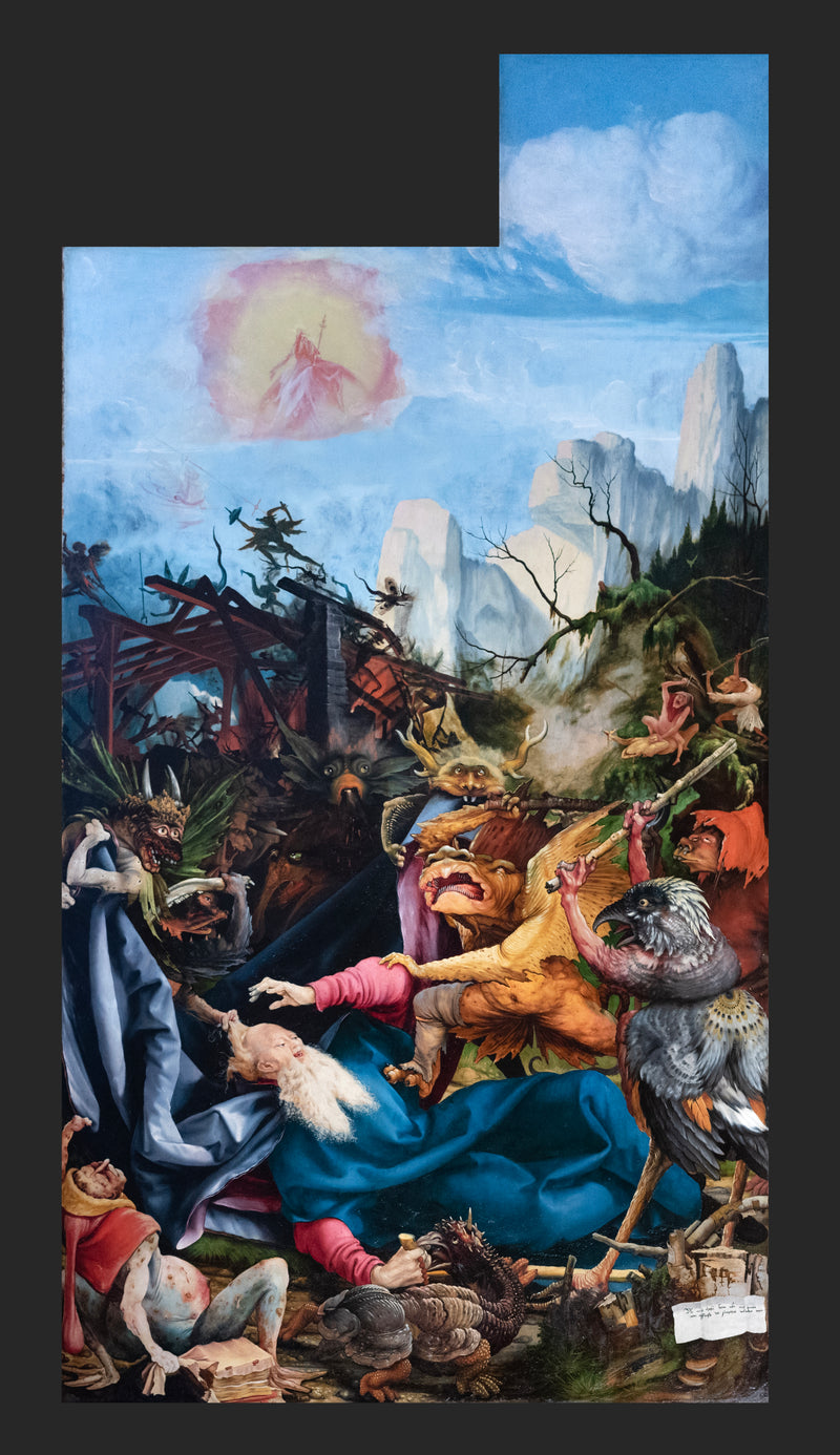 ภาพล่อใจของนักบุญอันโตนีอุส - แมทธิอัส กรูนิวัลด์