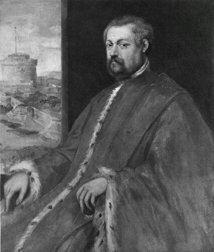 Portrait d'un noble - Jacopo Tintoretto