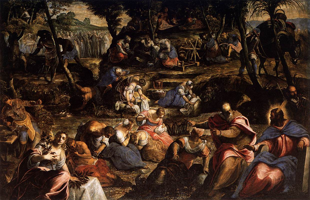 La Manne - Jacopo Tintoretto