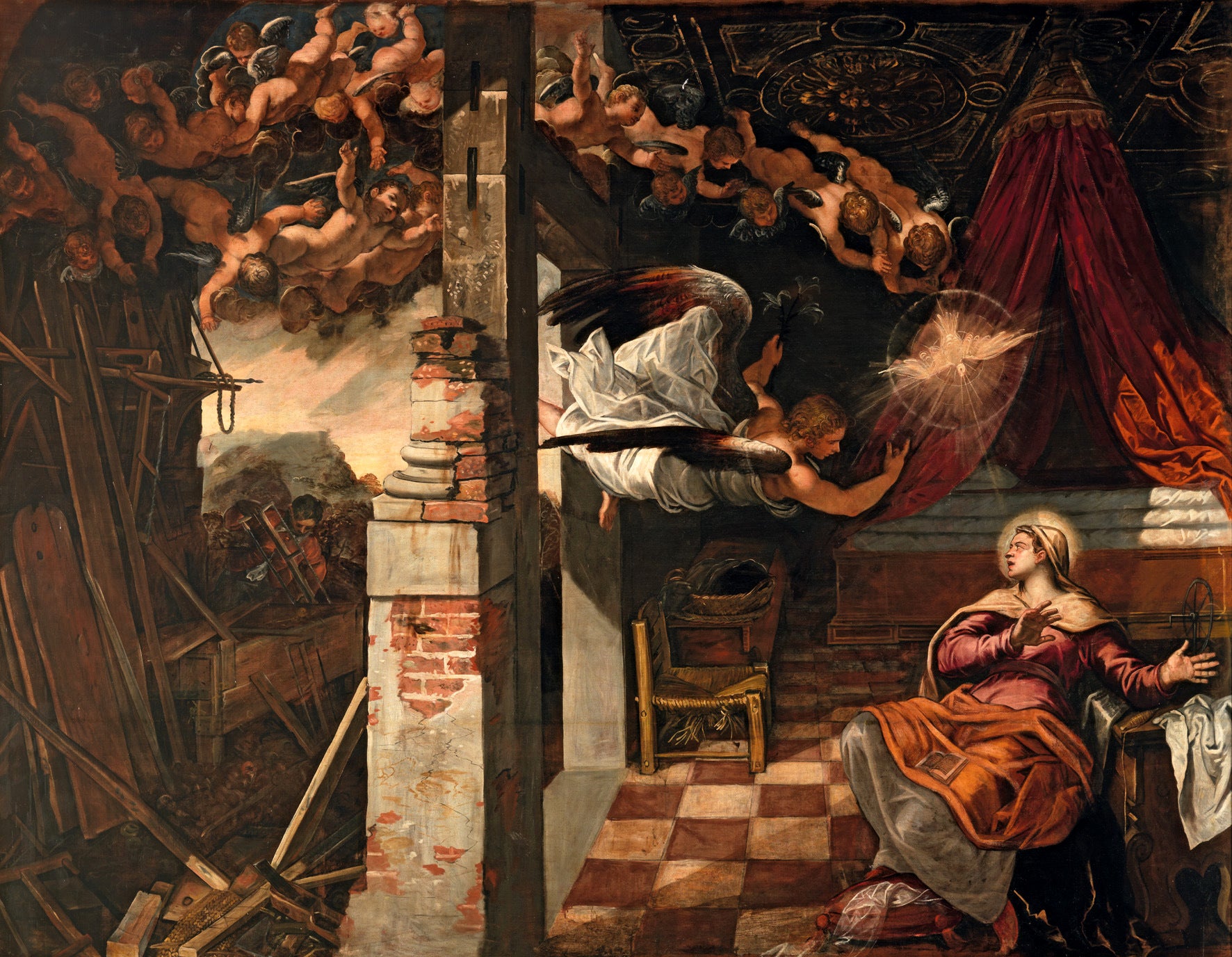 Annonciation - Jacopo Tintoretto