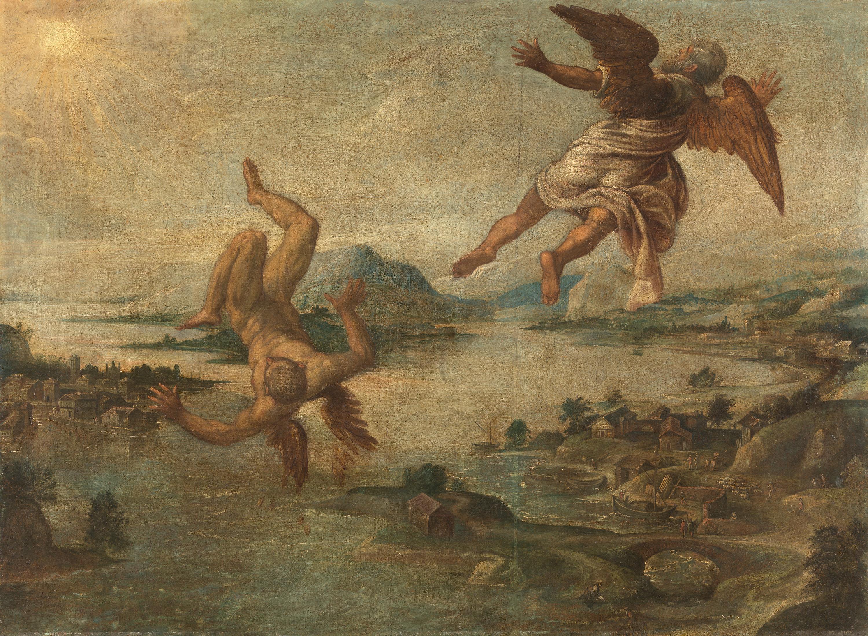 Dédale et Icare - Jacopo Tintoretto