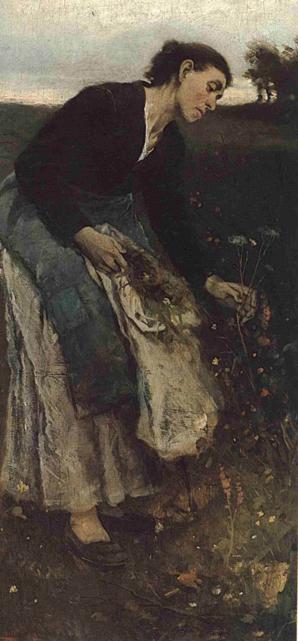 L’Herboriste, Jakub Schikaneder, 1882