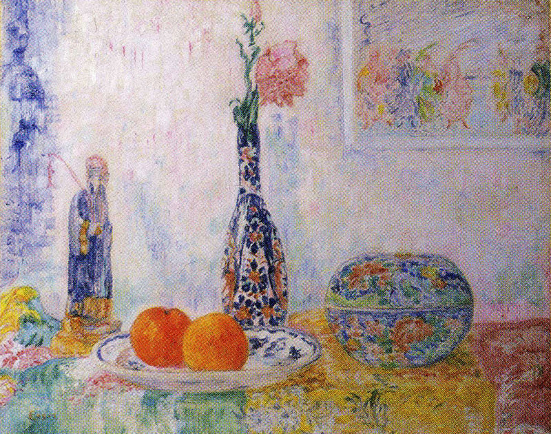 Oranges, Rose and Chinoiseries - James Ensor