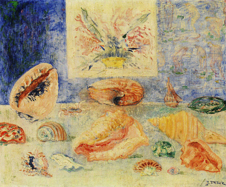 Seashells and Marine Plants - James Ensor