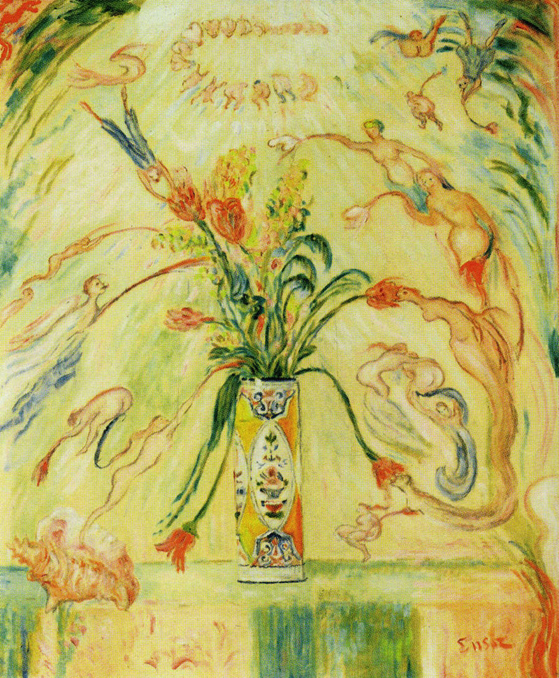Spiritual Caresses - James Ensor