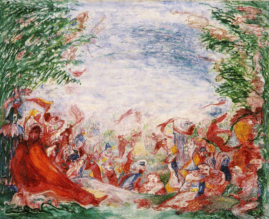The Teasing of Saint Anthony - James Ensor