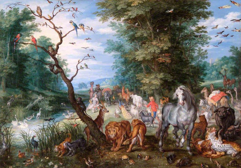 Entrée des animaux dans l'arche - Jan Brueghel l'Ancien