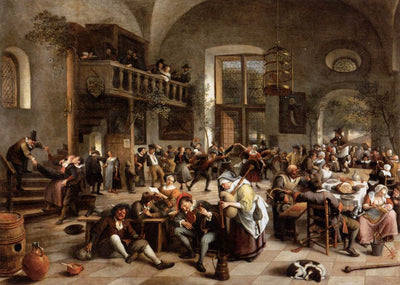 Fête dans une auberge - Jan Steen