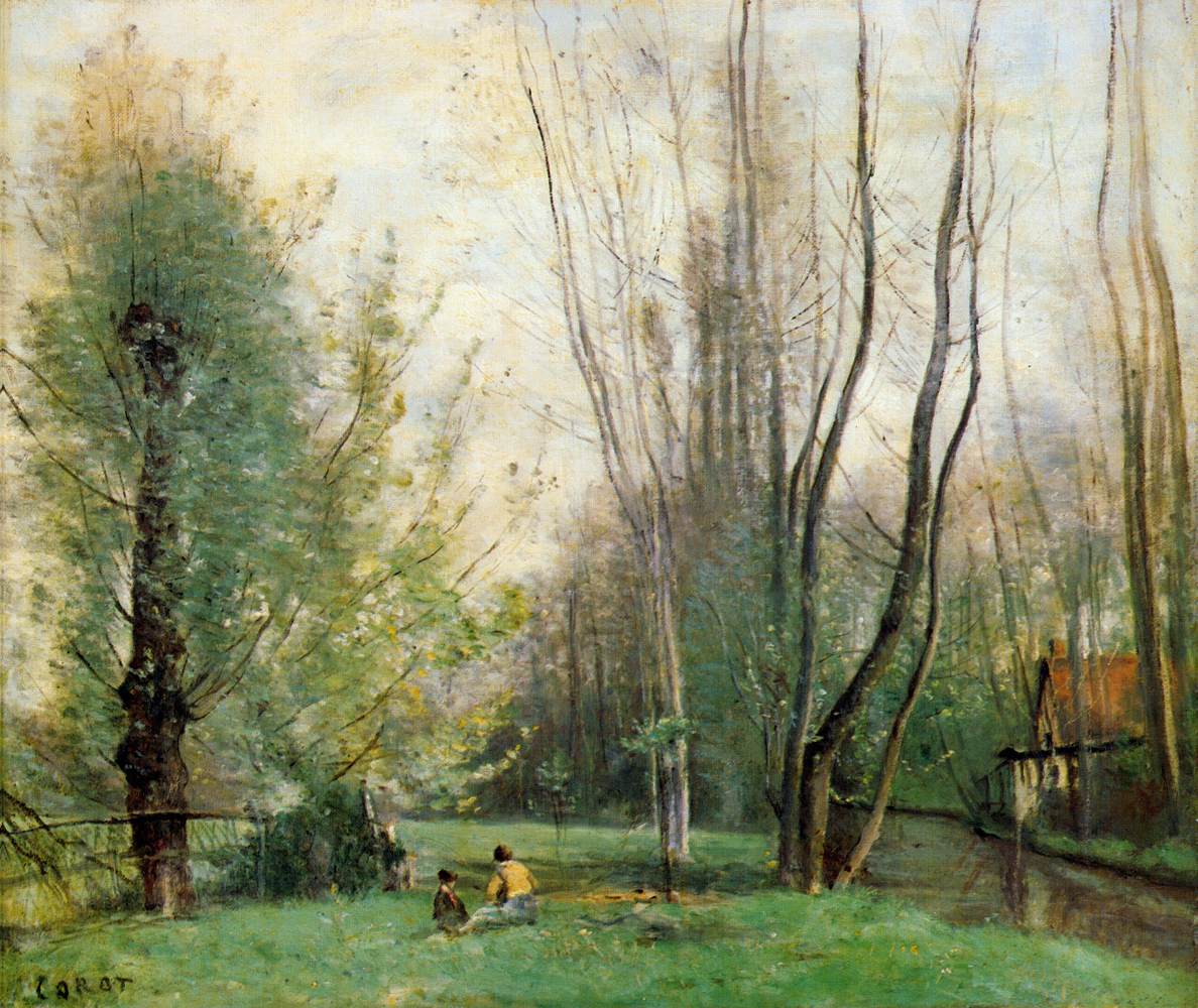 Matin près de Beauvais - Jean-Baptiste Camille Corot