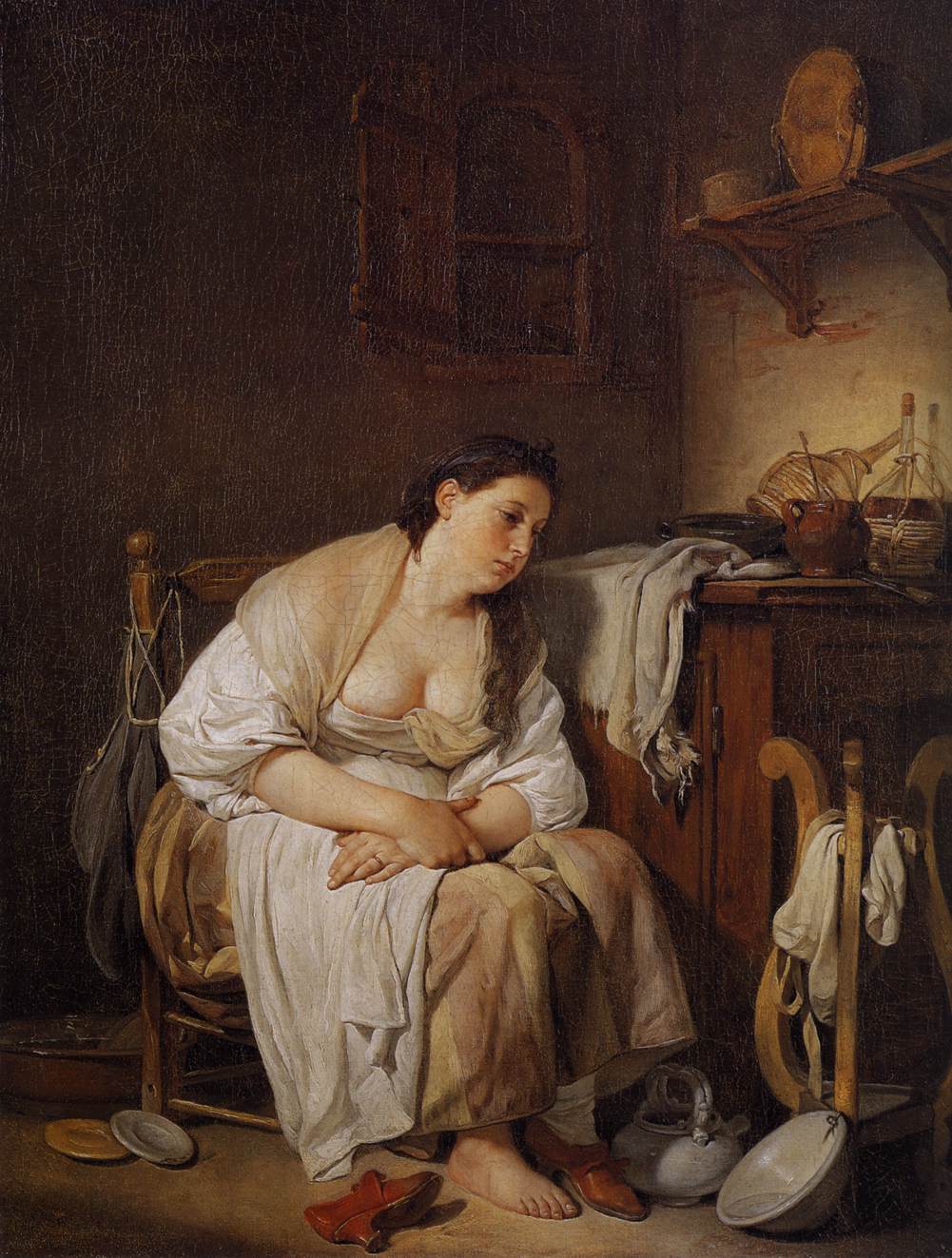 Indolence - Jean-Baptiste Greuze - Alpha Reproduction