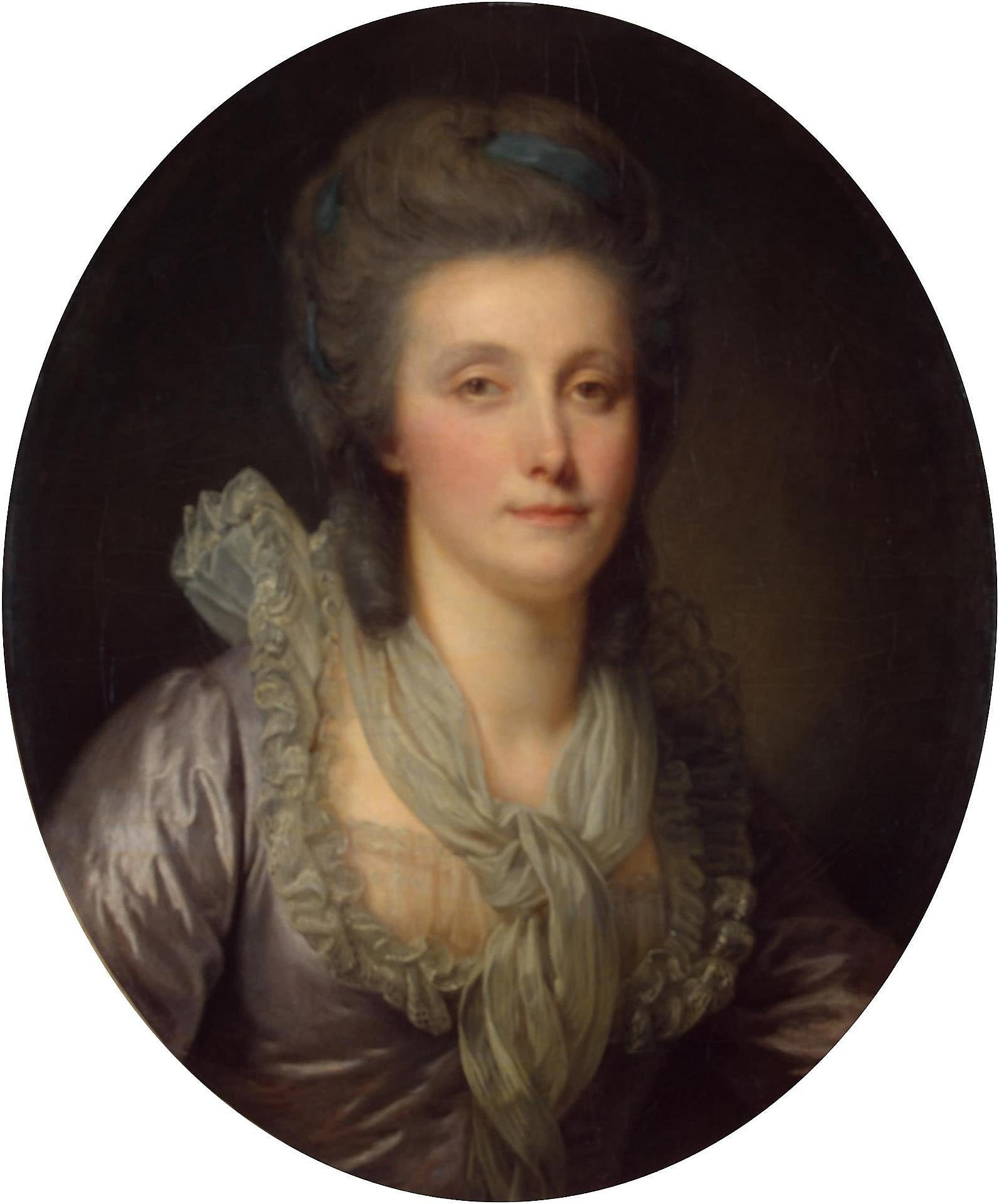 Portrait de la comtesse Ekaterina Chouvalova - Jean-Baptiste Greuze - Alpha Reproduction