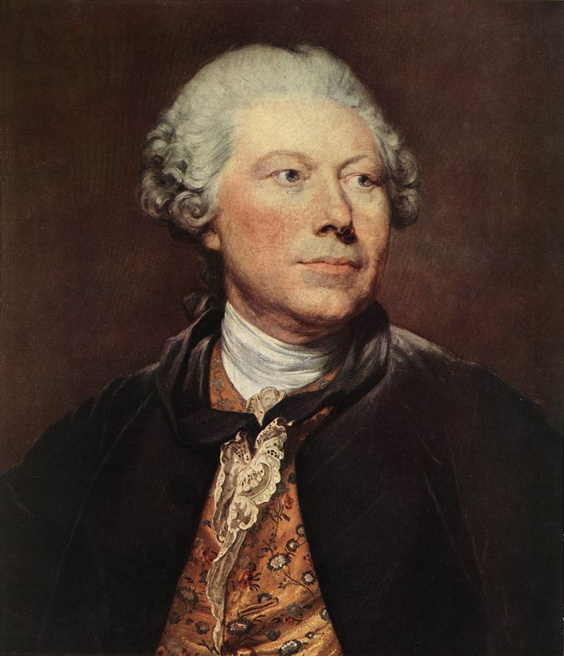 Portrait du graveur Jean-Georges Wille - Jean-Baptiste Greuze - Alpha Reproduction