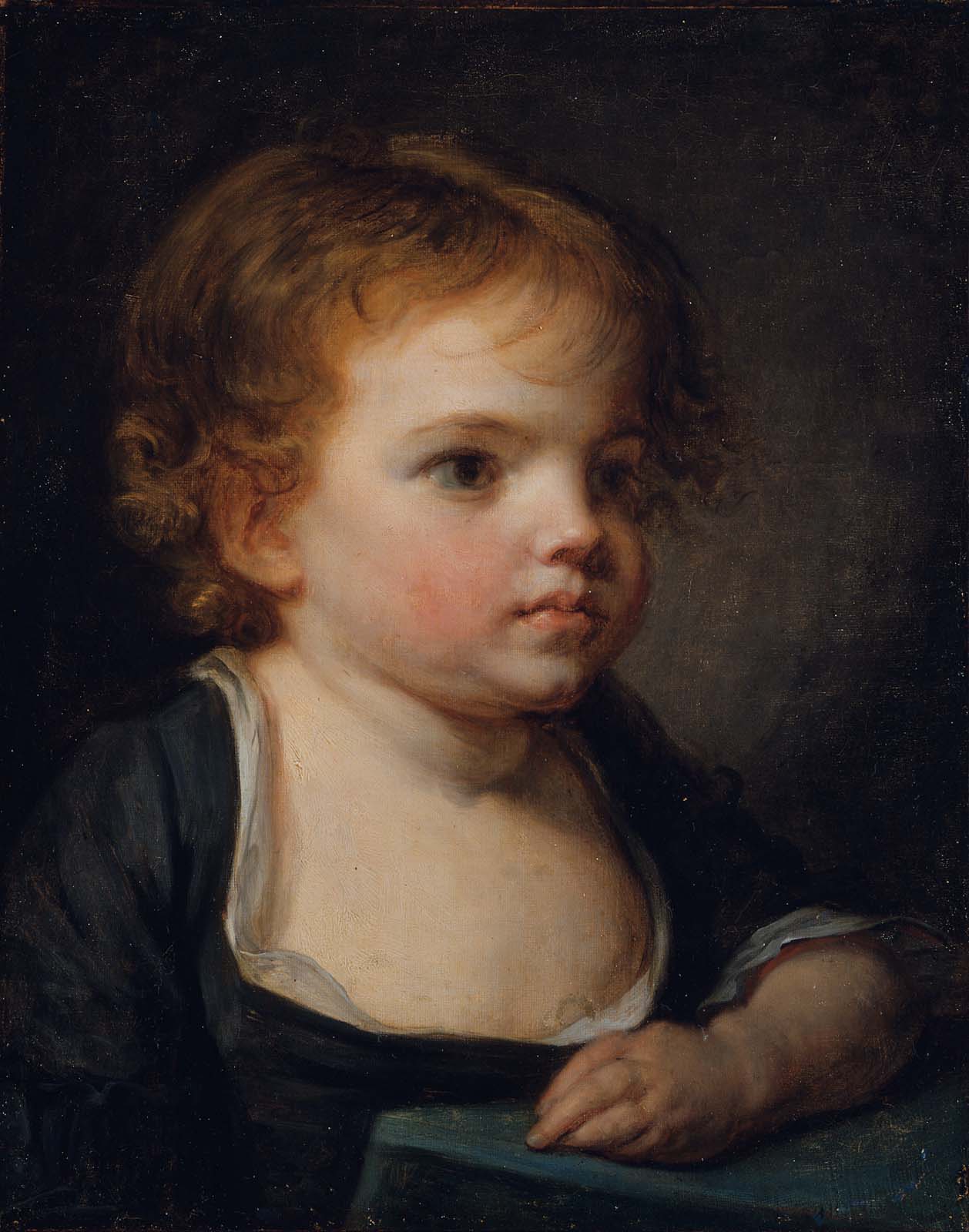 Portrait d’un enfant - Jean-Baptiste Greuze - Alpha Reproduction