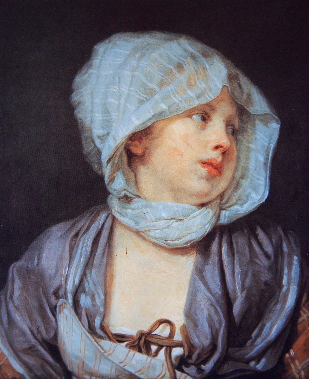Portrait de l’épouse de l’artiste - Jean-Baptiste Greuze - Alpha Reproduction