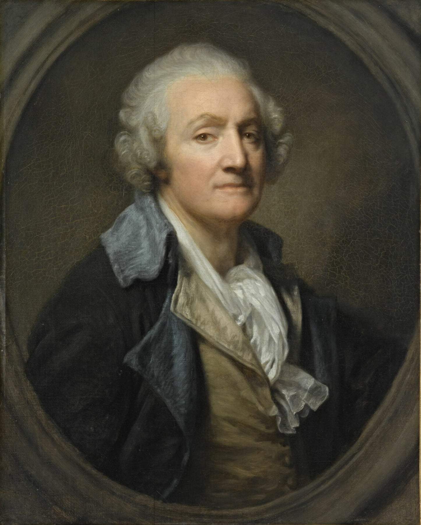 Portrait de l’artiste - Jean-Baptiste Greuze - Alpha Reproduction