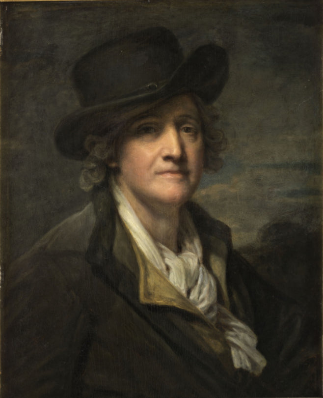 Autoportrait au chapeau - Jean-Baptiste Greuze - Alpha Reproduction