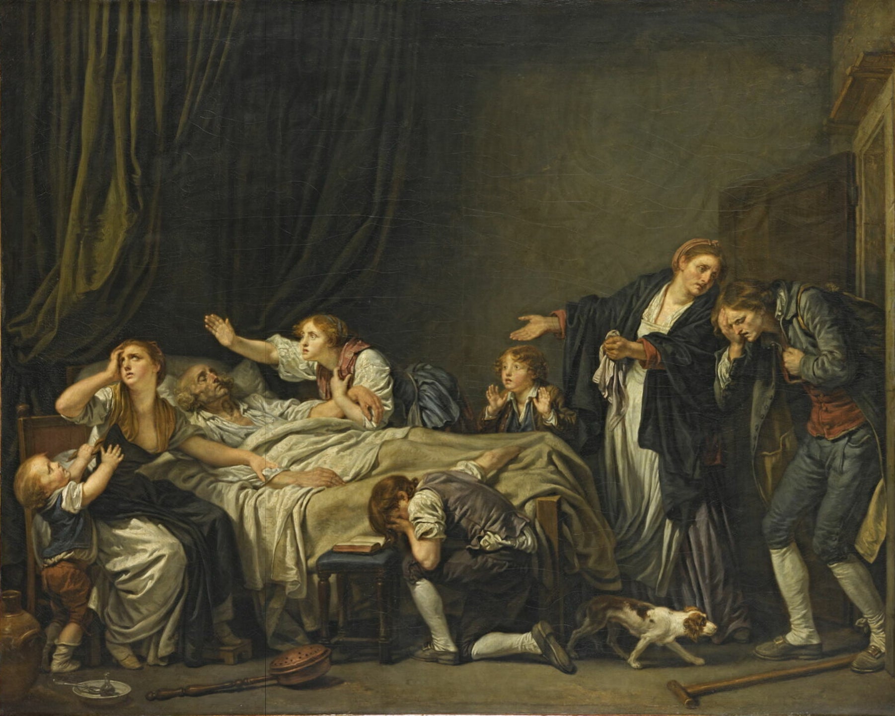 Le Fils puni - Jean-Baptiste Greuze - Alpha Reproduction