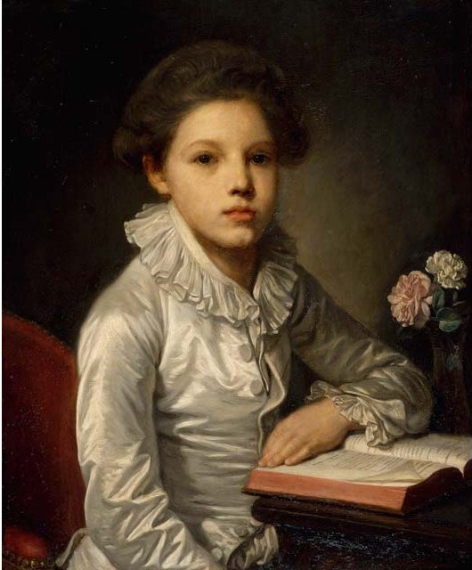 Portrait de Charles-Étienne de Bourgevin de Vialart comte de Saint-Morys enfant - Jean-Baptiste Greuze - Alpha