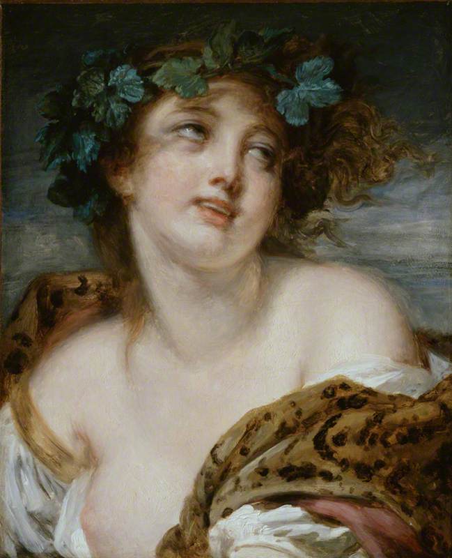 Bacchante - Jean-Baptiste Greuze - Alpha Reproduction