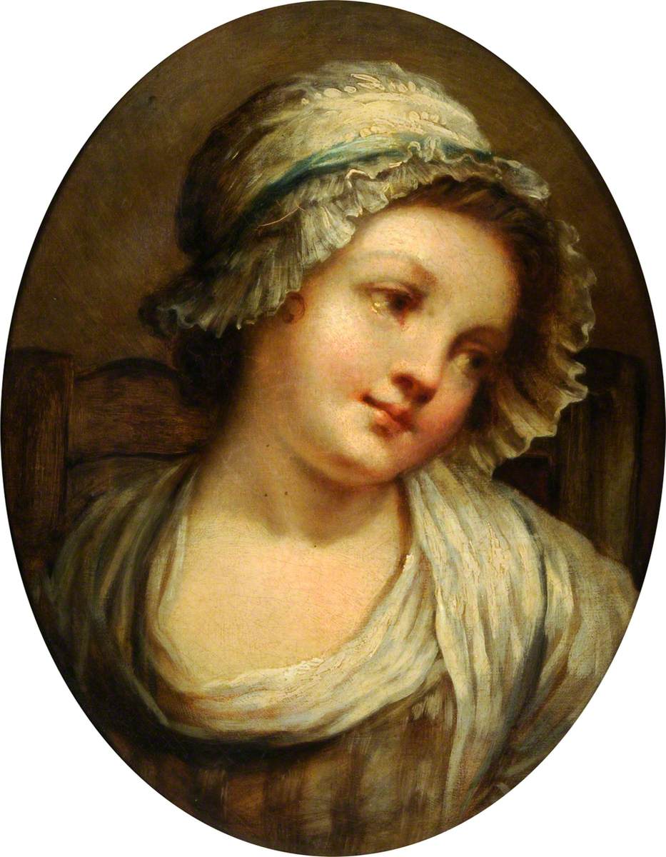 Portrait d’une fille - Jean-Baptiste Greuze - Alpha Reproduction