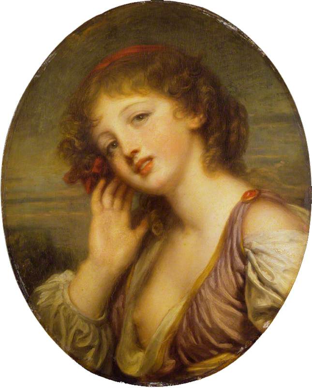La fille qui écoute - Jean-Baptiste Greuze - Alpha Reproduction