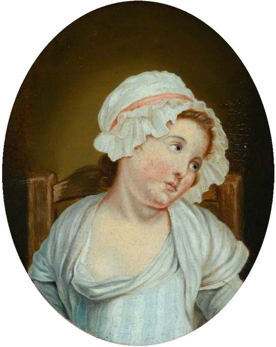 Tête de jeune fille - Jean-Baptiste Greuze - Alpha Reproduction