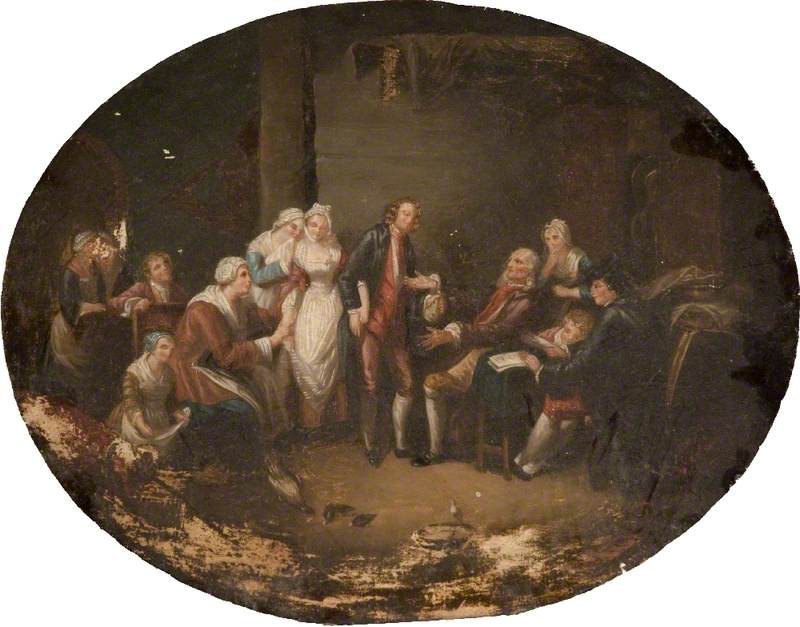 Le marié du village - Jean-Baptiste Greuze - Alpha Reproduction