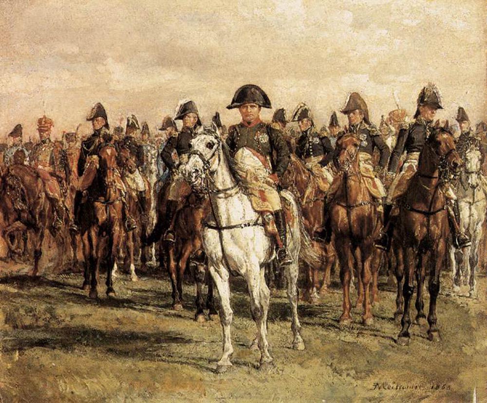 Napoléon et son état-major - Ernest Meissonier