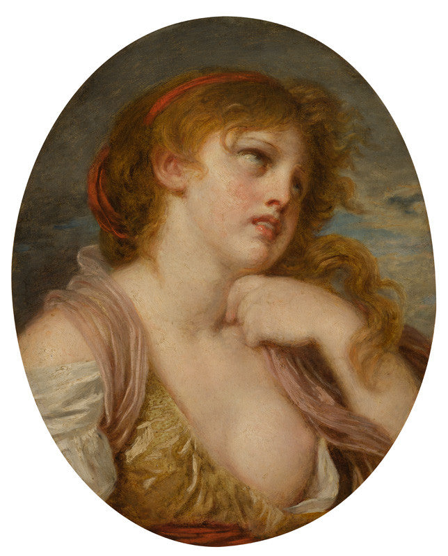 Jeune fille - Jean-Baptiste Greuze - Alpha Reproduction