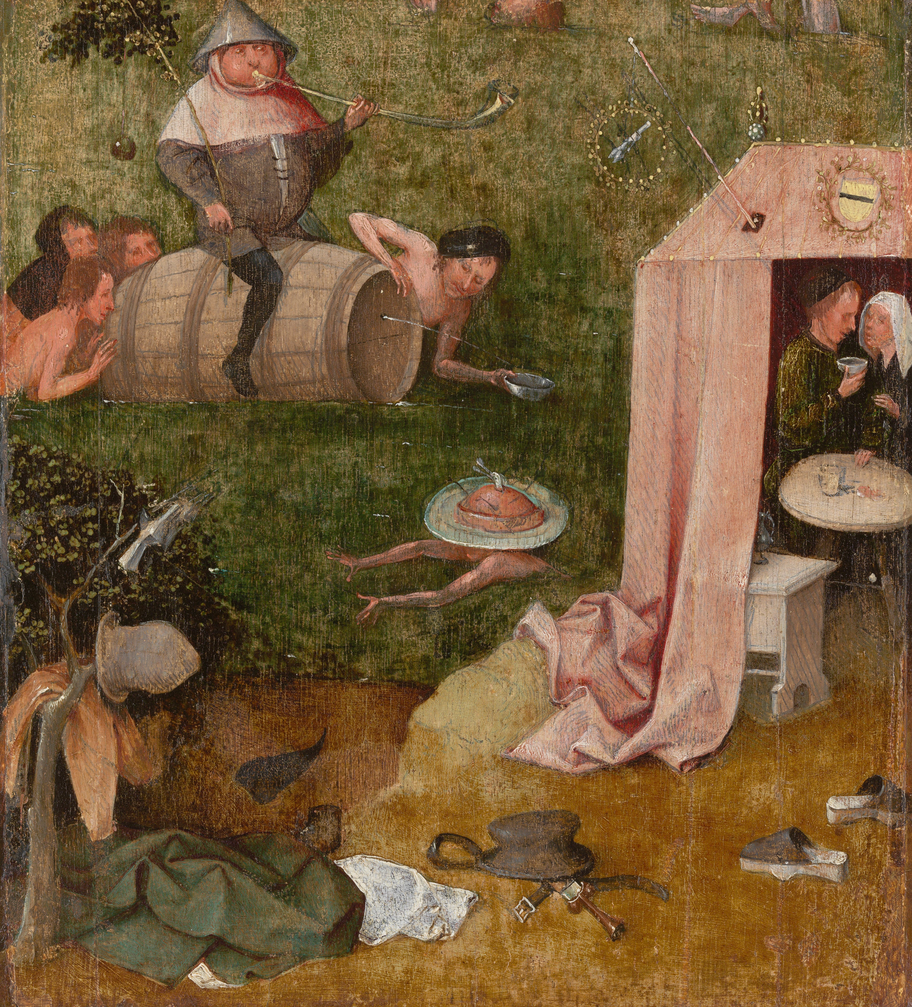 อัลlegory ของการเสพสุขและความสุข - Hieronymus Bosch