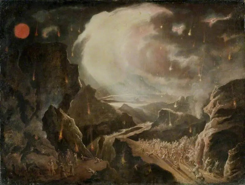 Scène de destruction biblique - John Martin - Alpha Reproduction