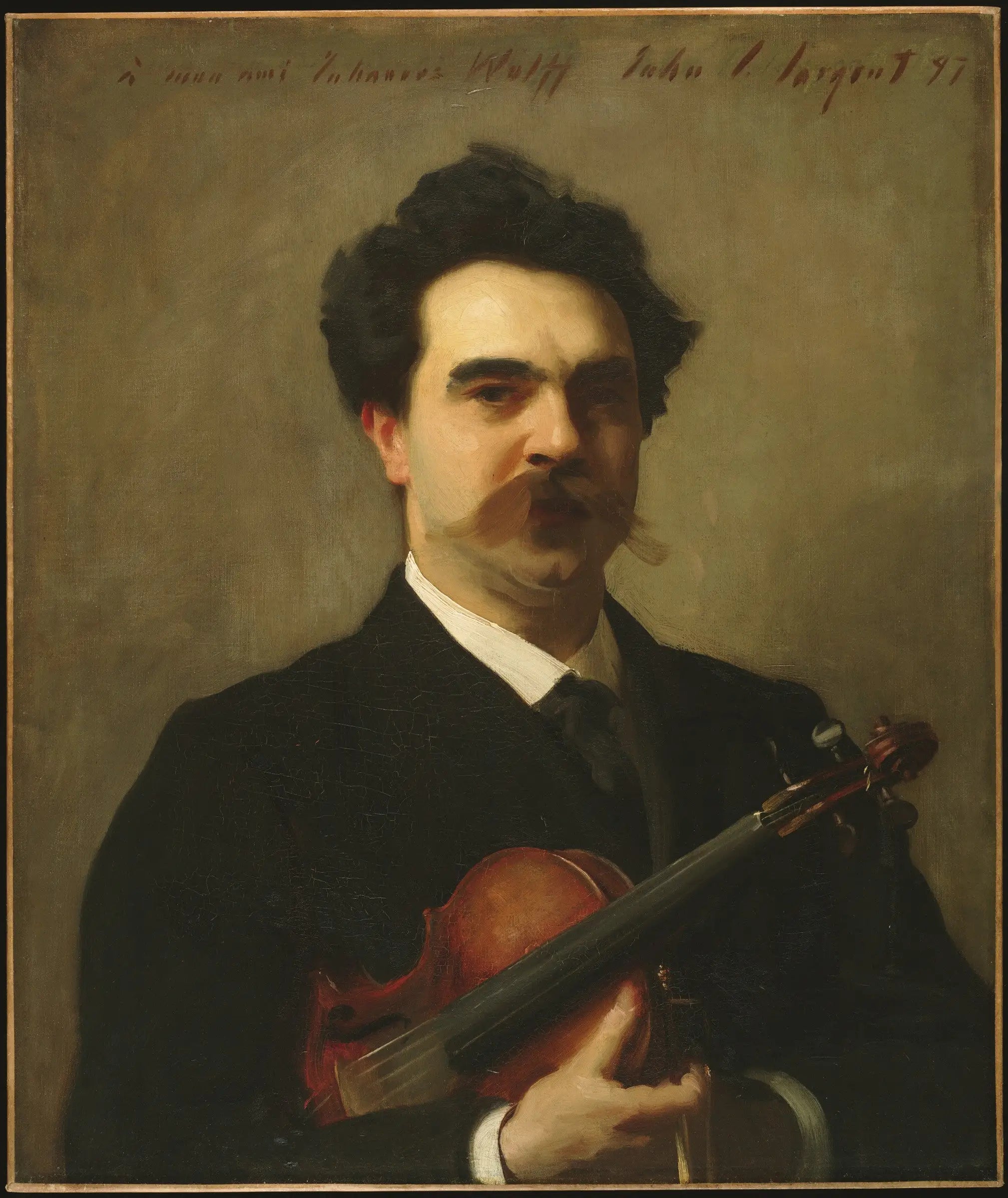 Reproduction du tableau « Johannes Wolff (1863-1931) - John Singer Sargent » par Alpha Reproduction en peinture à l’huile