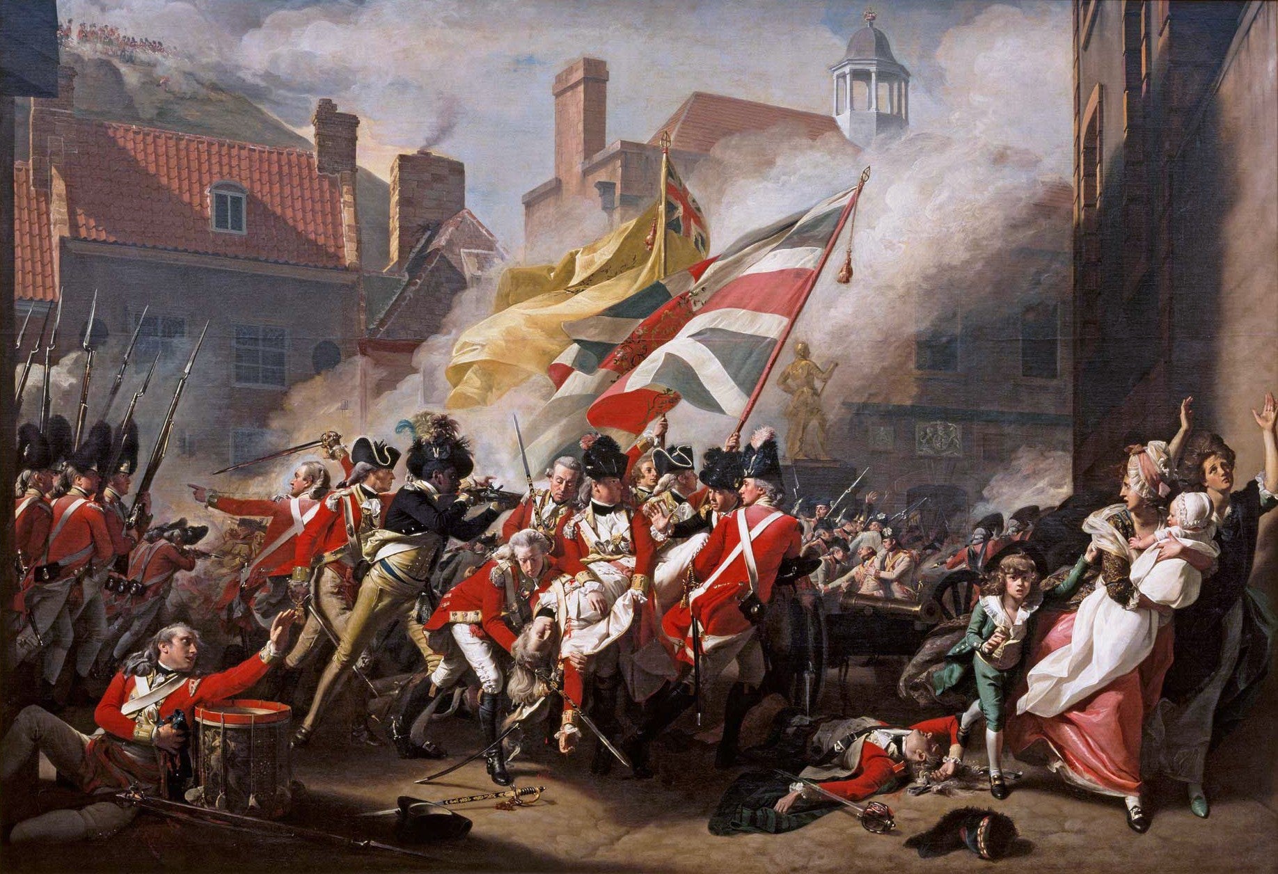 La mort du major Peirson, le 6 janvier 1781 - John Singleton Copley