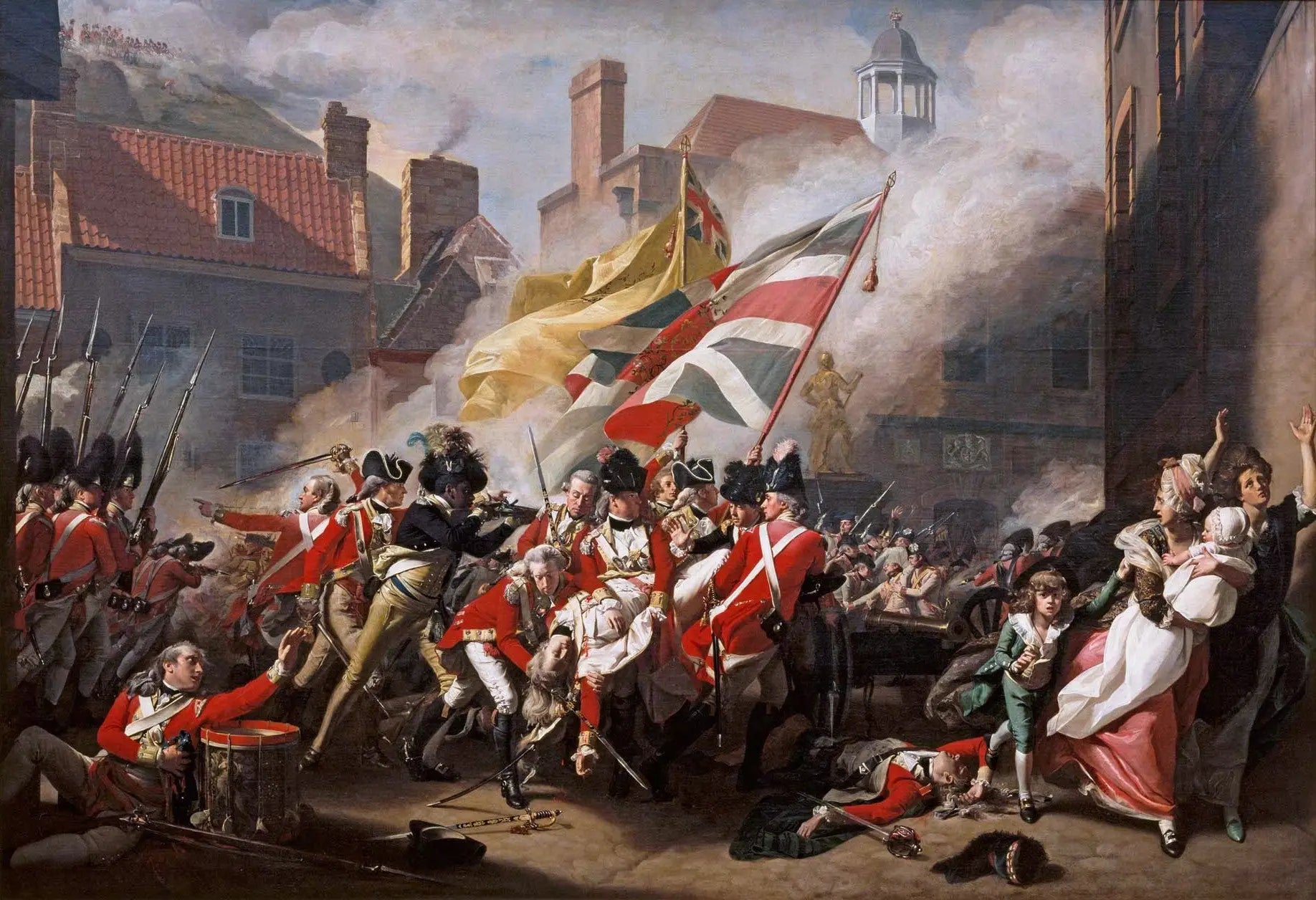 La mort du major Peirson le 6 janvier 1781 - John Singleton Copley - Alpha Reproduction