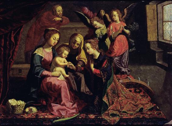 Le Mariage mystique de sainte Catherine, Josefa de Óbidos, 1640