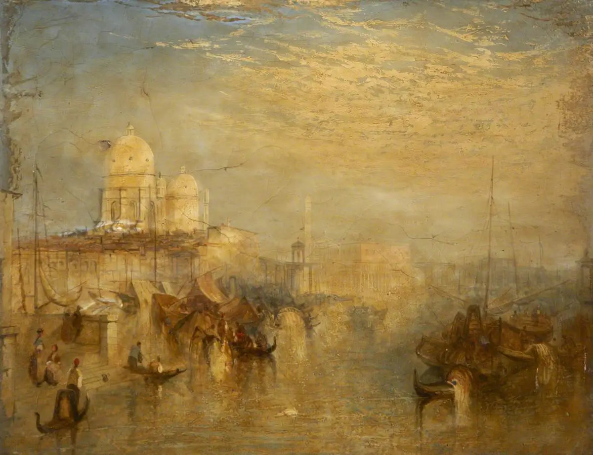 Reproduction du tableau « Grand Canal, Venice - J. M. W. Turner » par Alpha Reproduction en peinture à l’huile