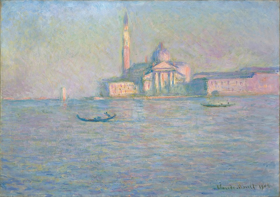 โบสถ์ซานจอร์โจ มัจโจเร ที่เวนิส - Claude Monet