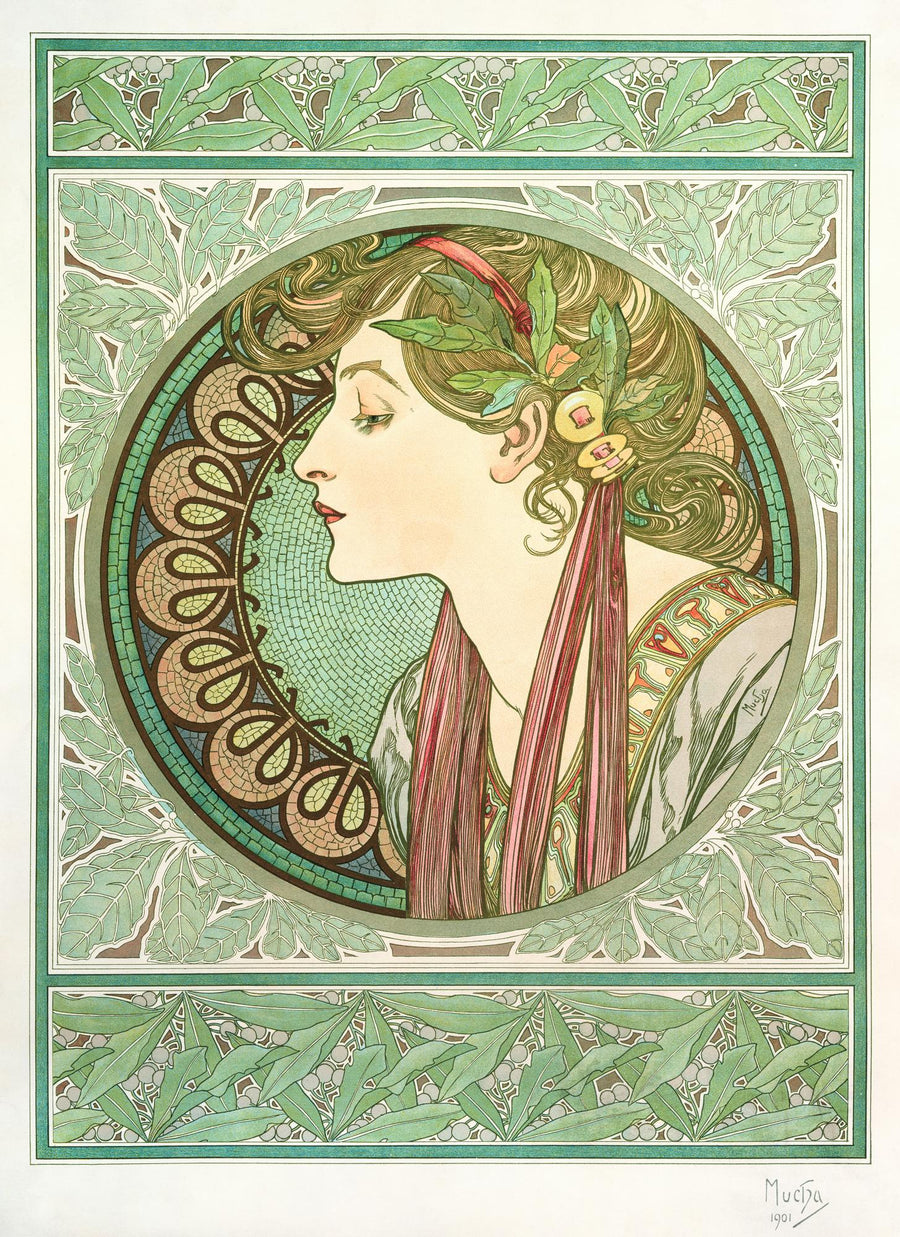 Le Laurier - Alphonse Mucha