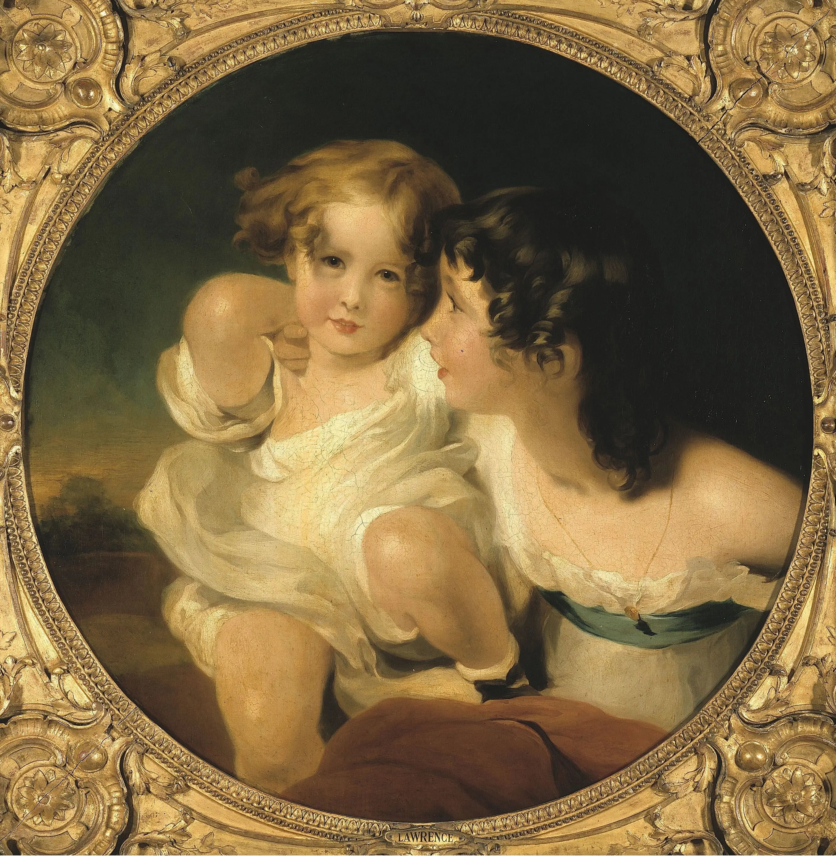 Portrait d’Emily et Laura-Anne Calmady - Thomas Lawrence - Alpha Reproduction
