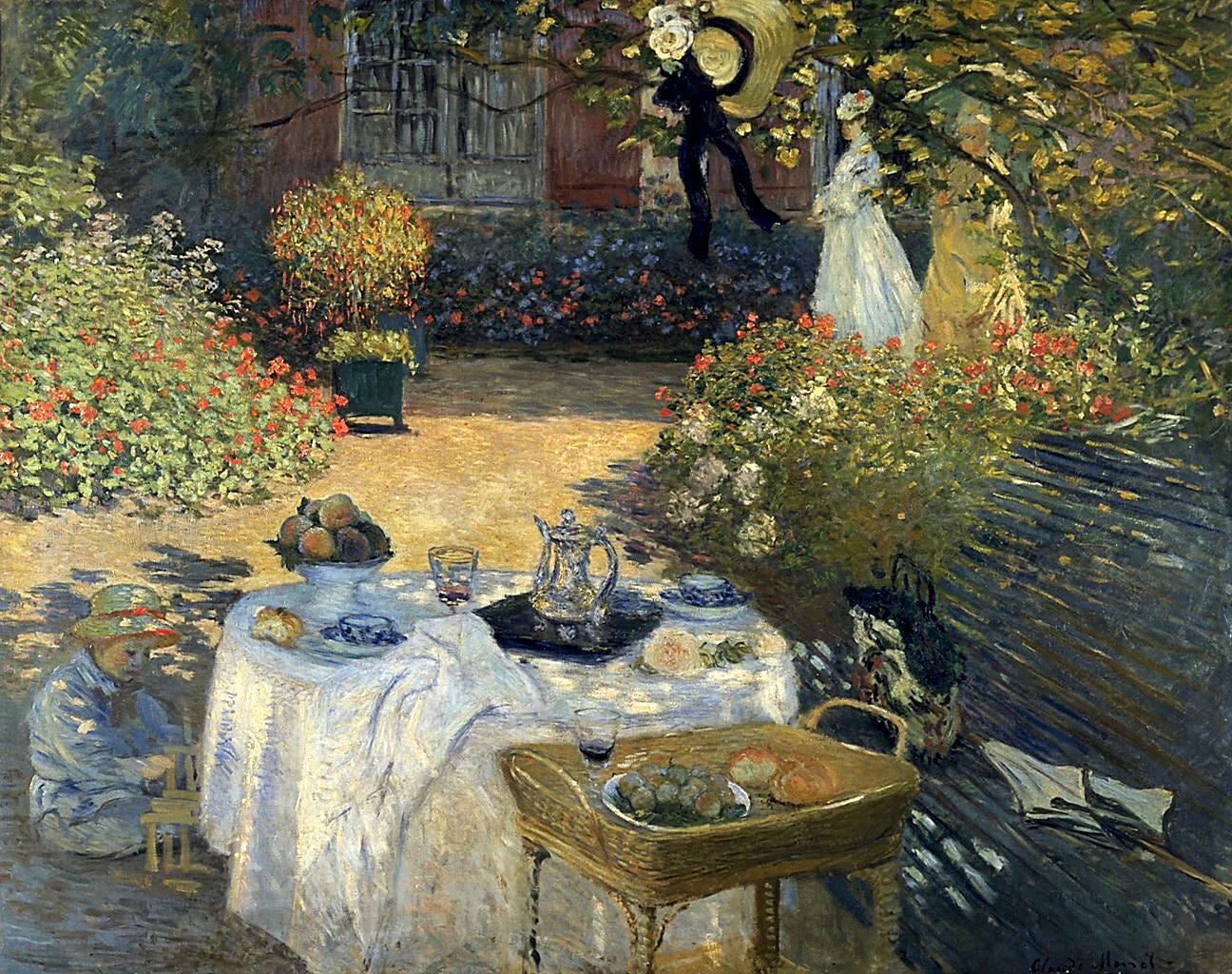 🍽️ อาหารกลางวัน – Claude Monet (ประมาณปี 1873)
