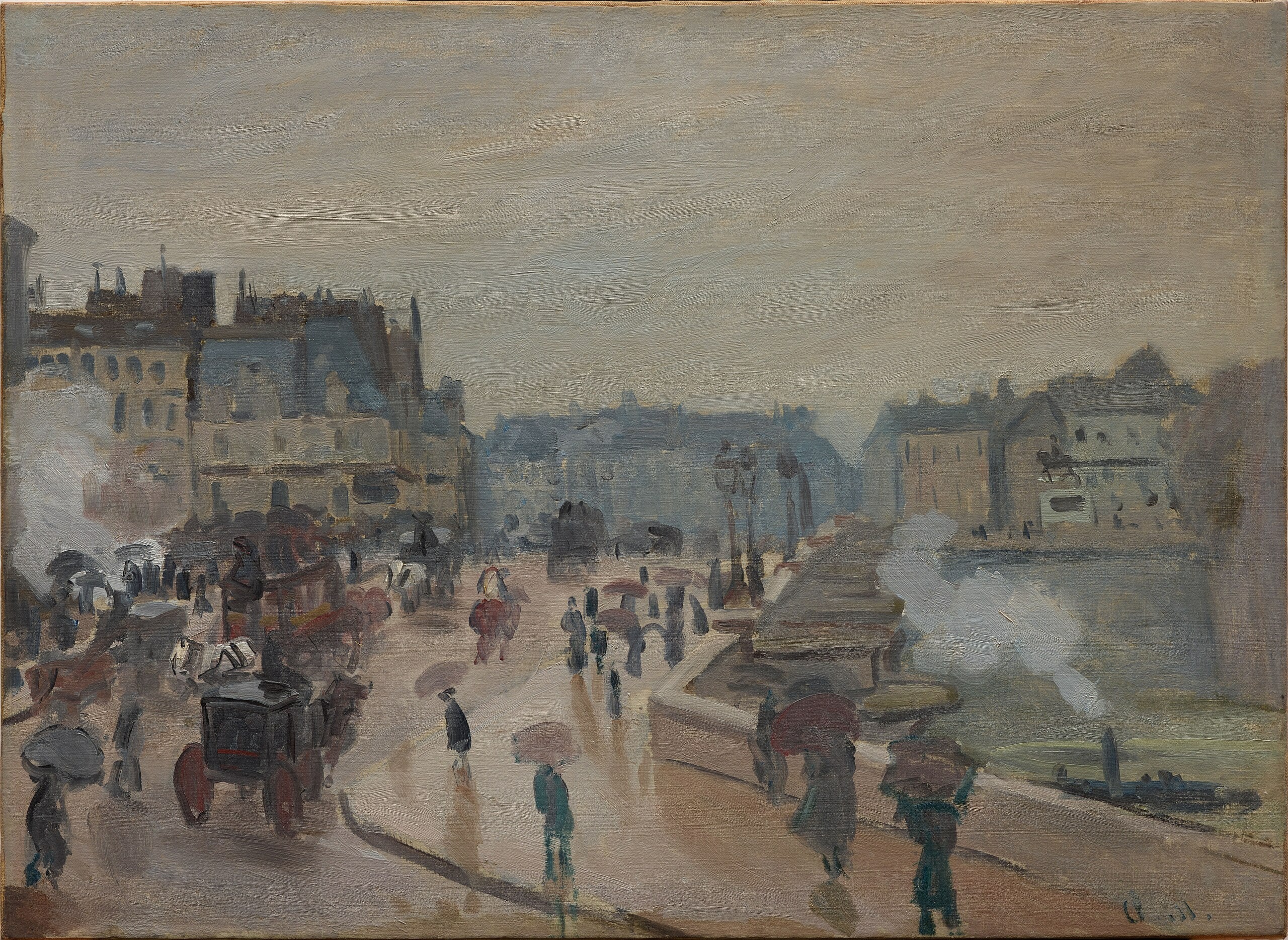 สะพานนูฟ - Claude Monet