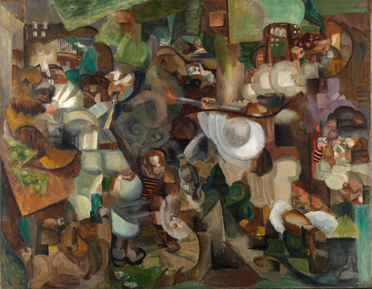 🐻 ชาวภูเขาถูกหมีโจมตี – Henri Le Fauconnier (1912)