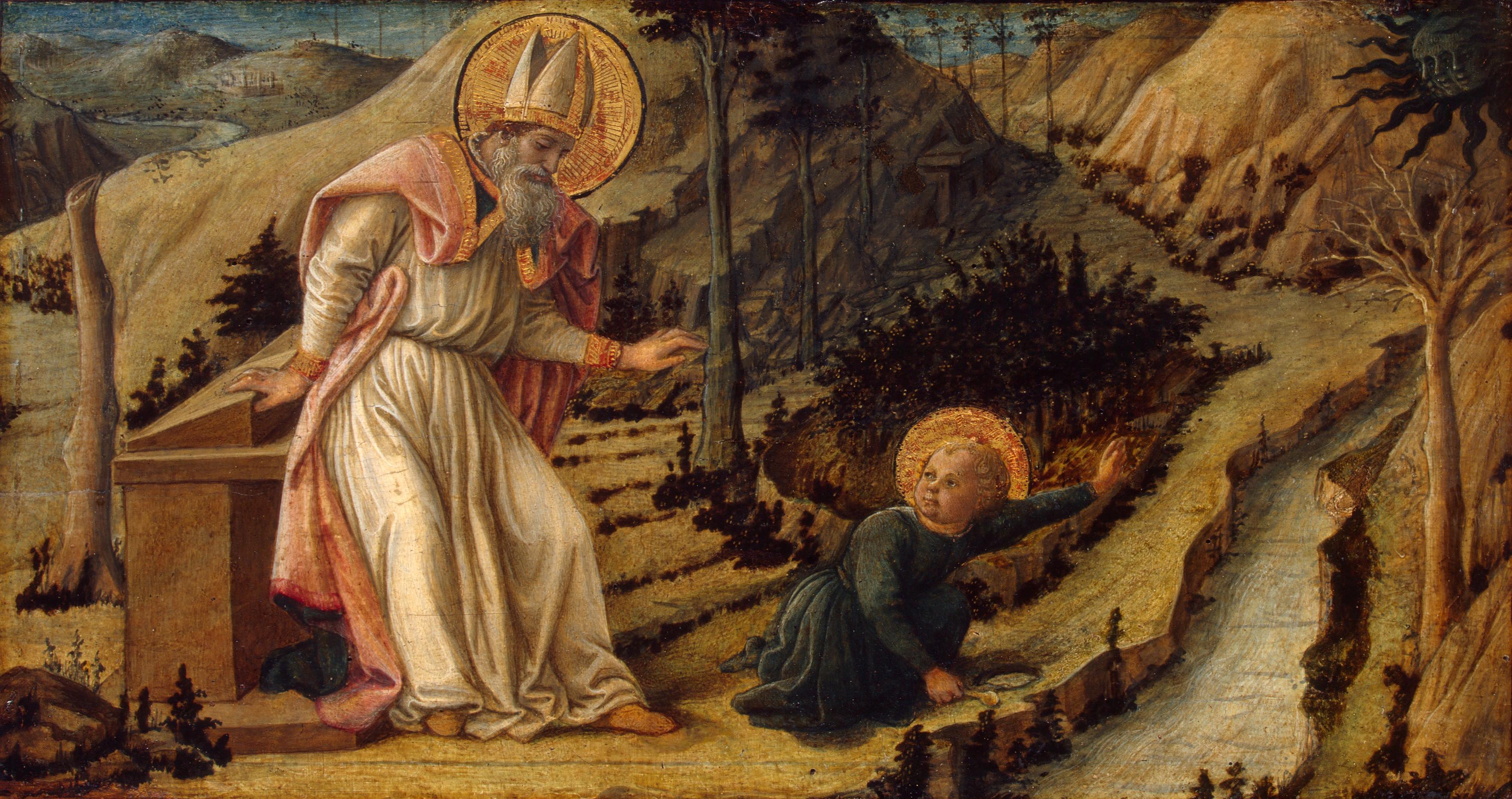 La Vision de saint Augustin - Fra Filippo Lippi - Alpha Reproduction