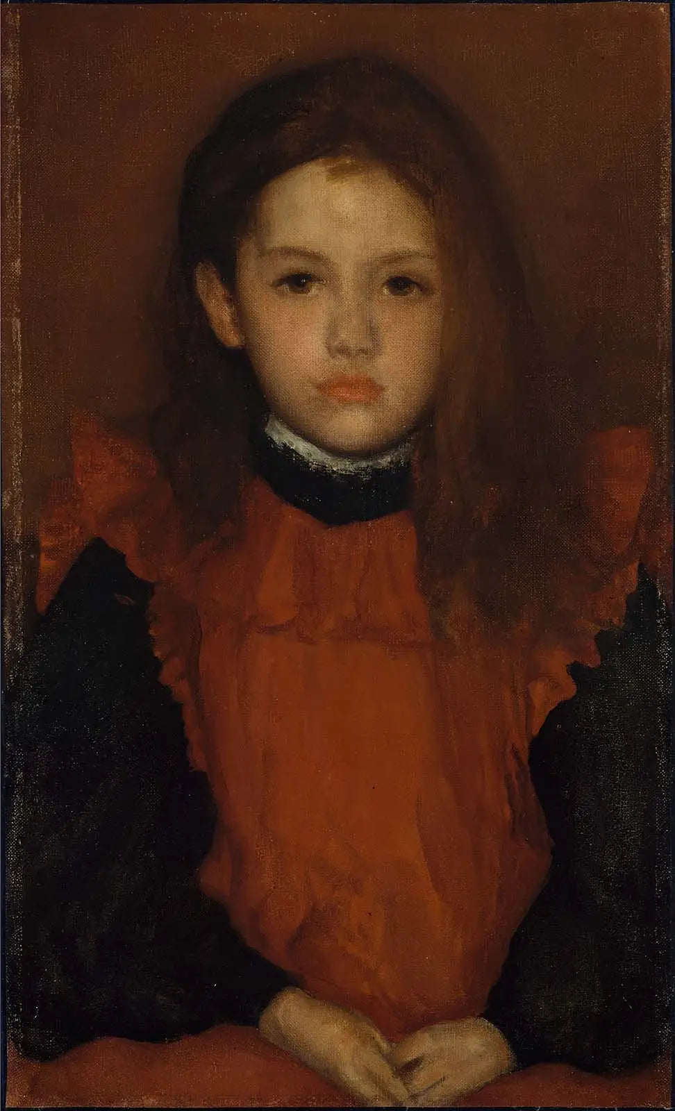 Reproduction du tableau « Petite Rose de Lyme Regis - James Abbott McNeill Whistler » par Alpha Reproduction en peinture à l’huile
