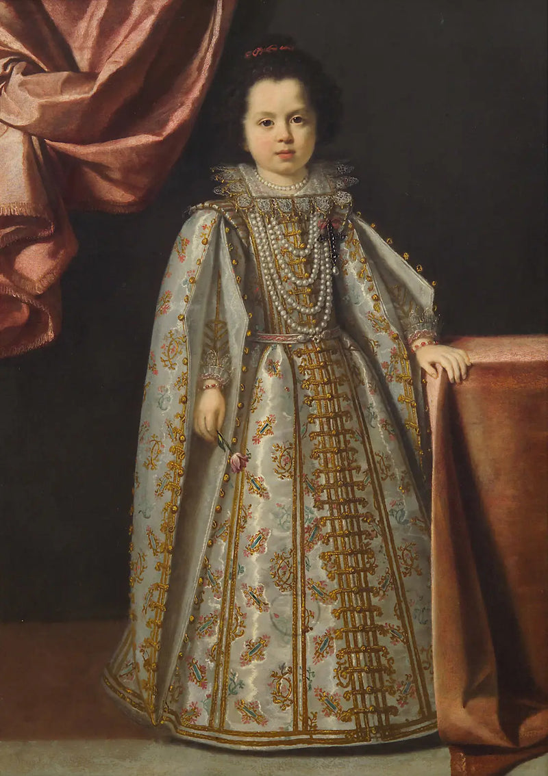 ภาพเหมือน Vittoria della Rovere (1622-1694) อายุ 4 หรือ 5 ขวบ - Lorenzo Lippi