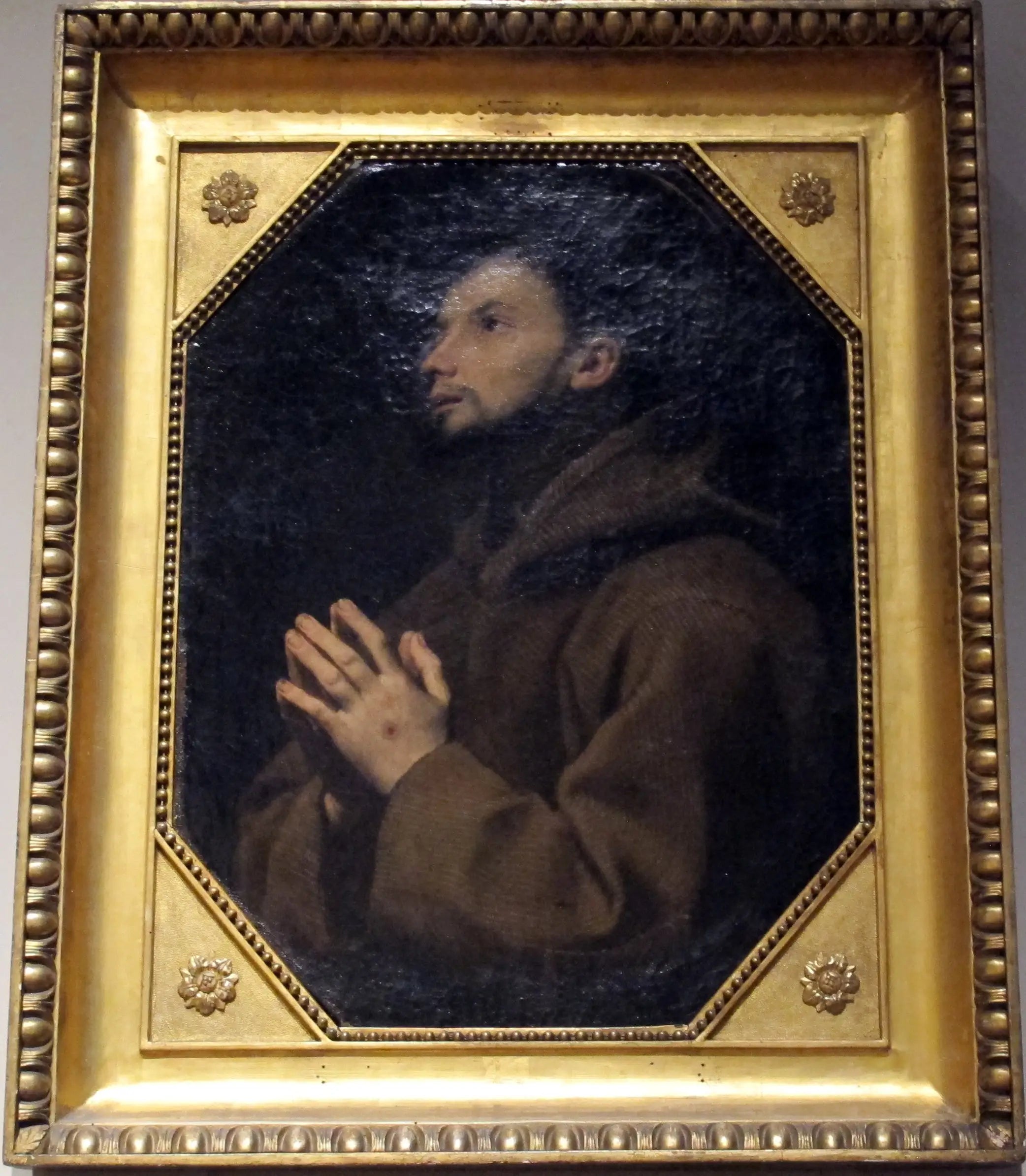 Saint François d’Assise en prière - Lorenzo Lippi - Alpha Reproduction