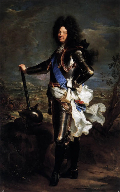 Louis XIV - Hyacinthe Rigaud - Alpha Reproduction
