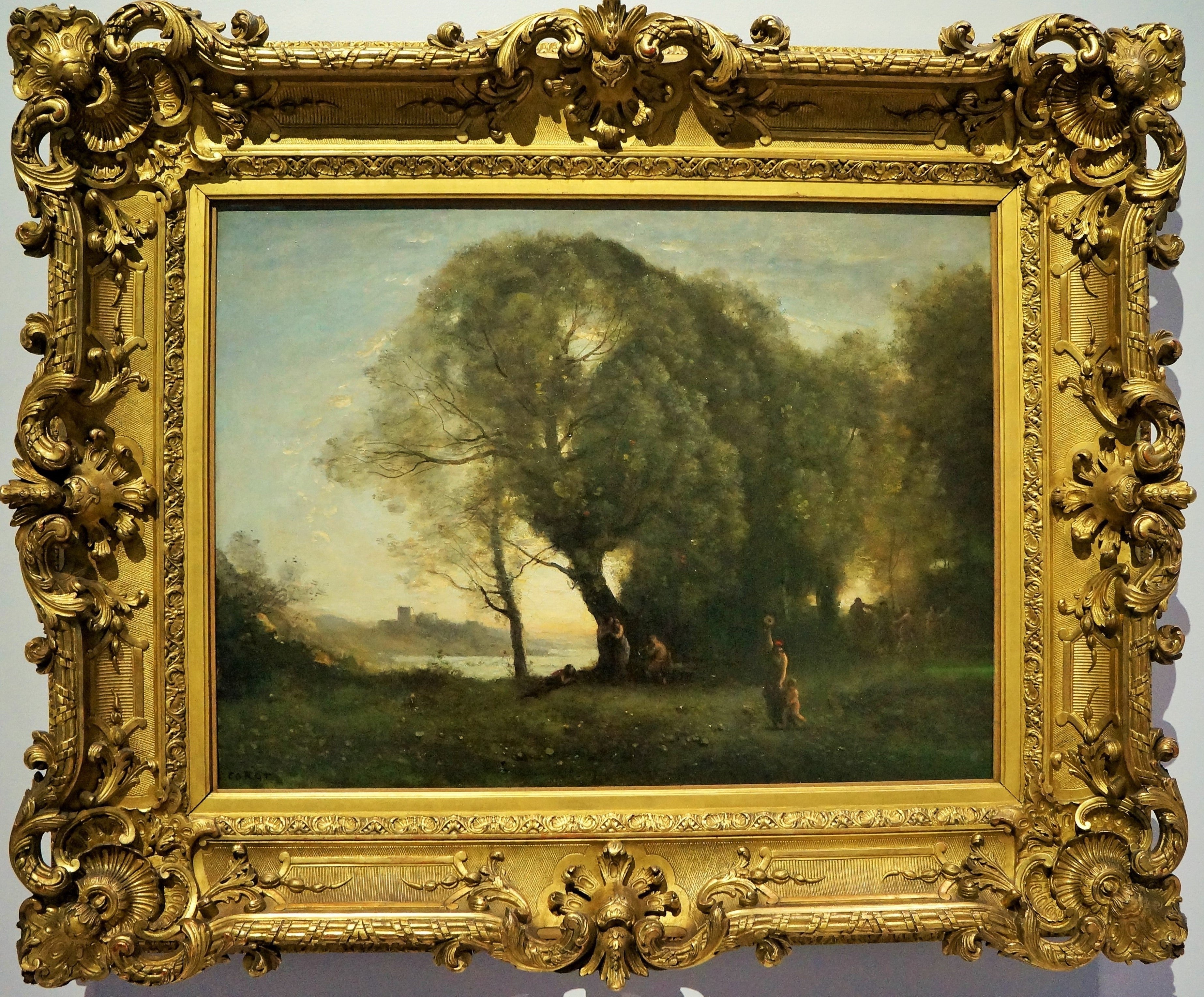 Danses virgiliennes - Jean-Baptiste Camille Corot