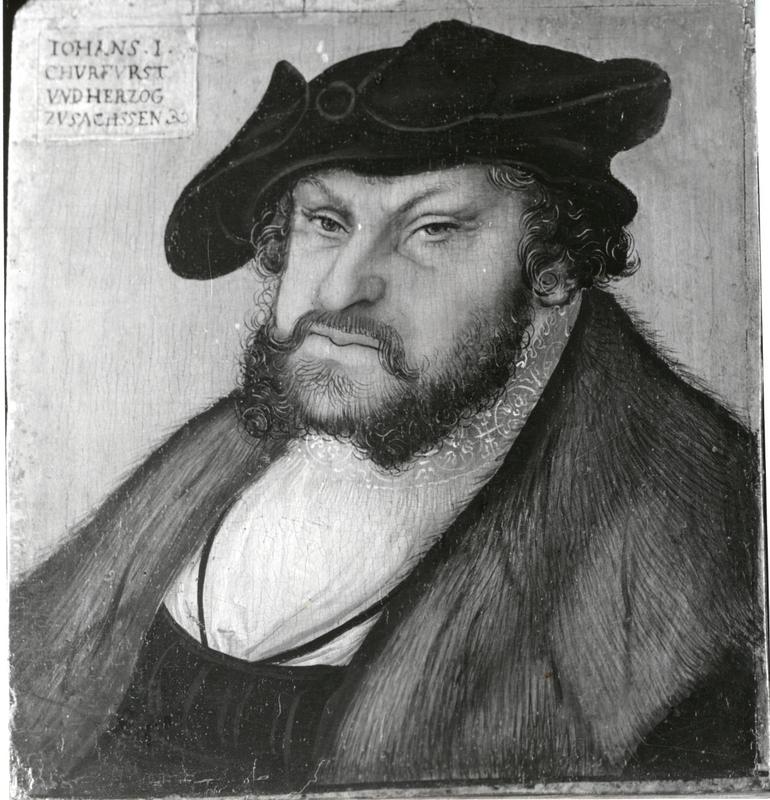 Portrait de Jean 1er, duc de Saxe - Lucas Cranach the Elder